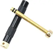 Metal Fire Piston Fire Starter,Fire Piston Fire Starter - Survival Gear and Equipment, Camp Fire Starter Survival Tool for Campfire, Wood Stove Znet-au