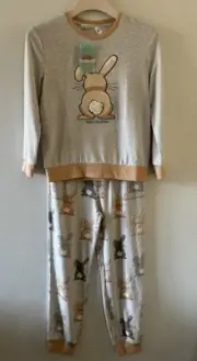 Peter Alexander Kids Bunny Plush PJ Set Size 8 Years RRP$79.95