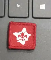 Ventures Maroon Scouts Australia Logo Badge Patch