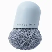 3Pcs Household with Handle Washing Pot Brush Kitchen Cleaning Brush Decontamination Cleaning Ball Pot Brush Kitchen Cleaning Brush