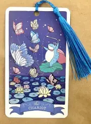 The Chariot - Kawaii Tarot Bookmark Card Deck - Drive, Action & Determination