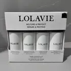 Lolavie Essential Travel Kit Restorative Shampoo Conditioner Detangler Leave In
