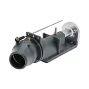 Water Jet Thruster Power Sprayer Pump Water Jet Pump with 3 Blades Propeller Coupling Fit 540 Motor Grey