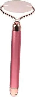 VICASKY Pink Jade Roller Facial Massage Tool Skin Care Roller for Puffiness Relief Migraine Relief Smooth Handle Lightweight Design for Home Use Travel