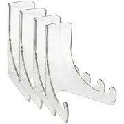 4Pcs Picture Display Stands Plate Display Stand Small Display Easel