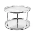 Keep Your For Kitchen Spices Organized with the 2 Tier Rotation Spice Rack