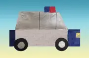 POLICE CAR PARTY PINATA CARRO DE POLICIA PULL STRING OR HIT WITH OPTION OF STICK