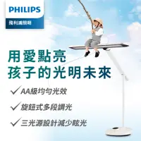 在飛比找momo購物網優惠-【Philips 飛利浦】軒泰 LED全光譜護眼檯燈觸控式(