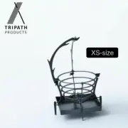 Portable Outdoor Fire Pit -GURU GURU FIRE XS - Unique Metal Design for Camping