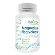 BioTrace Magnesium Bisglycinate, 60 Capsules