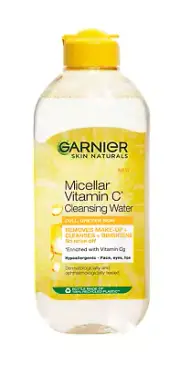 GARNIER Micellar Vitamin C Cleansing Water Hypoallergenic for Dull Skin 400ml