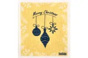 RETROKITCHEN 100% Compostable Sponge Cloth Christmas Baubles 1