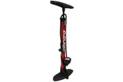 Azur Alloy Clever Valve Floor Pump Red 'Sp50' 160psi