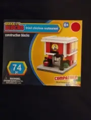 Make It Blocks Fried Chicken Restaurant Mini Brand New Factory Sealed