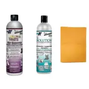 Bundle Packs - Double K Groomer's Edge 16oz Shampoo, 16oz Conditioner & Absor...