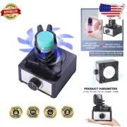 Compact Vortex Paint Mixer - High-Speed Hand-Free Shaker for Models & Adhesives