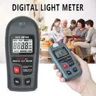 Illuminance Meter Photometer LCD 200K Lux/Fc Digital Light Meter Lux Tester