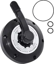 hodflop 600-9600B Multiport Valve Top with Gasket Compatible with Swimming Pool Filter Valve WVS003 Replace# 600-9600 Multi Port Lid Assembly