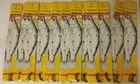 lot 12 FLUKE FLOUNDER rigs RIG FISHING snelled mustad #9 hook nylon leaders