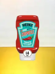〽️ New Exclusive Heinz Chipotle Medium Tomato Ketchup Red Pepper Bottle 14oz