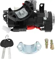 X AUTOHAUX No.81900-D9G00 Ignition Lock Cylinder Assembly for Kia Sportage 2017-2022 Ignition Switch Housing Assembly with 2 Keys Ignition Switch Cylinder Lock No.81905-D9760 1 Set