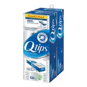 Q-tips Cotton Swabs, Family Pack, 2 Pack, 500 Swabs Each