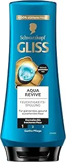 Gliss Kur Aqua Revive Conditioner (200 ml), Conditioner provides an extra dose of moisture and healthy shine, for normal to dry hair