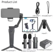 F12 Handheld Gimbal Stabilizer for Smartphone,Mobile Phone Gimbal Handy Stabiliz