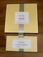 Tea Forte Gift Set 40 Ct + 10 Ct Assorted Pyramid Infusers Gourmet Tea EXP 2026