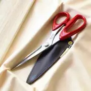 Cohana Shear Scissors Seki Sewing Shears, Vermilion