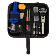 144 Pc Professional Watch Repair Tool Kit Link Remover Opener Watch Holder Case