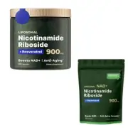 NAD+ Supplement for Anti-Aging EnergyFocus NicotinamideRiboside Resveratrol -NEW
