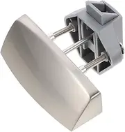 KALLORY 1Pc Push Button Lock for Cabinet Door Catch Latch Easy Installation for Camper Van Yacht Cupboard Fits Doors Safe and Reliable Push Latch Mechanism