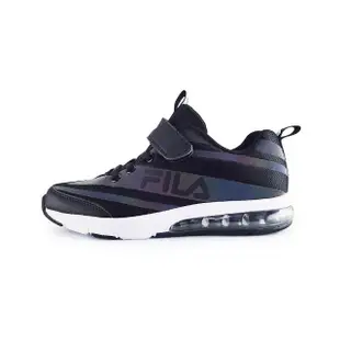 【FILA】童鞋 兒童運動鞋 慢跑鞋 跑步鞋 機能鞋 足弓鞋 女童鞋 男童鞋(黑色、藍色、紫色 U7620 奧森)