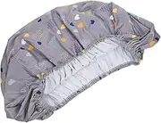 RORPOIR Mattress Pad Cover Fitted Sheet for Crib Changing Pad Cover Elastic Machine Washable for Baby Sleep Suitable for Rectangular Hourglass Oval