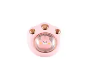 1200mAh Electric USB Cat Paws Handwarmer Reusable Pocket Heated Hand Warmer-Pink