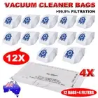 Vacuum Cleaner Bags S5211 Complete C2 C3 S2 S5 S8 for Miele Hyclean 3D GN S5210