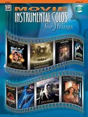 MOVIE INSTRUMENTAL SOLOS FOR STRINGS (CELLO - LEVEL 2-3) By Alfred Music **NEW**