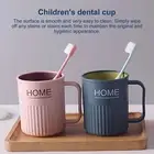 Double-layer Cup Toothbrush Holder Bathroom Washing Cups Nordic Style Mouthwash