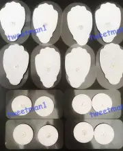 REPLACEMENT ELECTRODE PADS (8 LG, 8 SM) FOR TENS, ELECTROTHERAPY, IFC, ESTIM