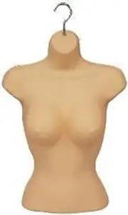 Plastic Female hanger Body Form Manequin Mannequin Manikin Torso Form 1pc 812F