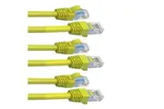 3x Cruxtec 0.3m CAT6 RJ45 Network Lead Cable LAN Ethernet Internet CAT 6 Cord YL
