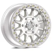 Valor V09 Beadlock 15x7 UTV Wheel - Raw Machined (6x5.5) +40mm [V09-1570P4006RM]