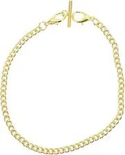 [ANDRESLAD] Pocket Watch Chain Men Gold Chains Pants Chain for Men Clothing Decor Chain Key Chains for Men Vest for Men Pocket Watch Hanging Chain Watch Chains Watch Chain Golden Metal