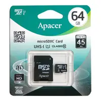 在飛比找蝦皮購物優惠-Apacer 宇瞻 64GB MicroSDXC UHS-I