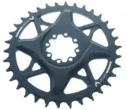 SRAM GX T-Type Eagle AXS Chainring Direct Mount 34T 3mm Offset Dark Polar 8 Bolt