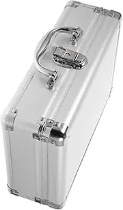 ARTIBETTER Aluminum Alloy Briefcase Hard Storage Case Briefcase for Instrument Storage