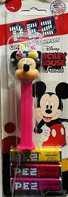 Disney’s - Mickey Mouse & Friends - PEZ Dispenser - MINNIE MOUSE - NOC