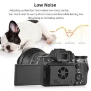 External Cooling System Camera Live Streaming Radiator for A7C ZVE1/10 A6700