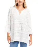 Karen Kane Embroidered Tunic